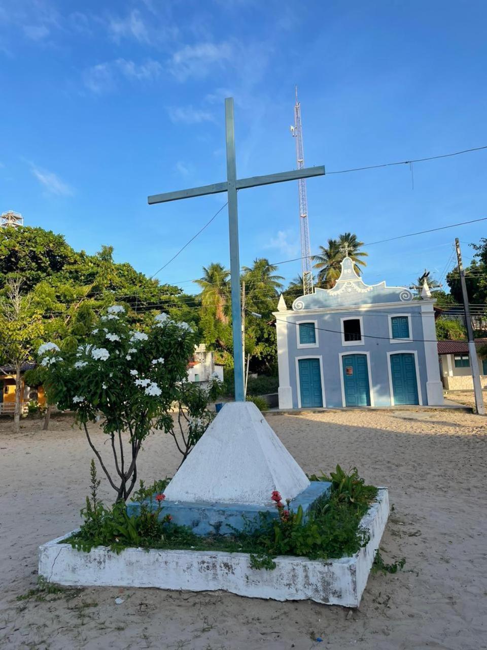 Pousada Grao De Areia Beira Mar Mangue Seco  Bagian luar foto