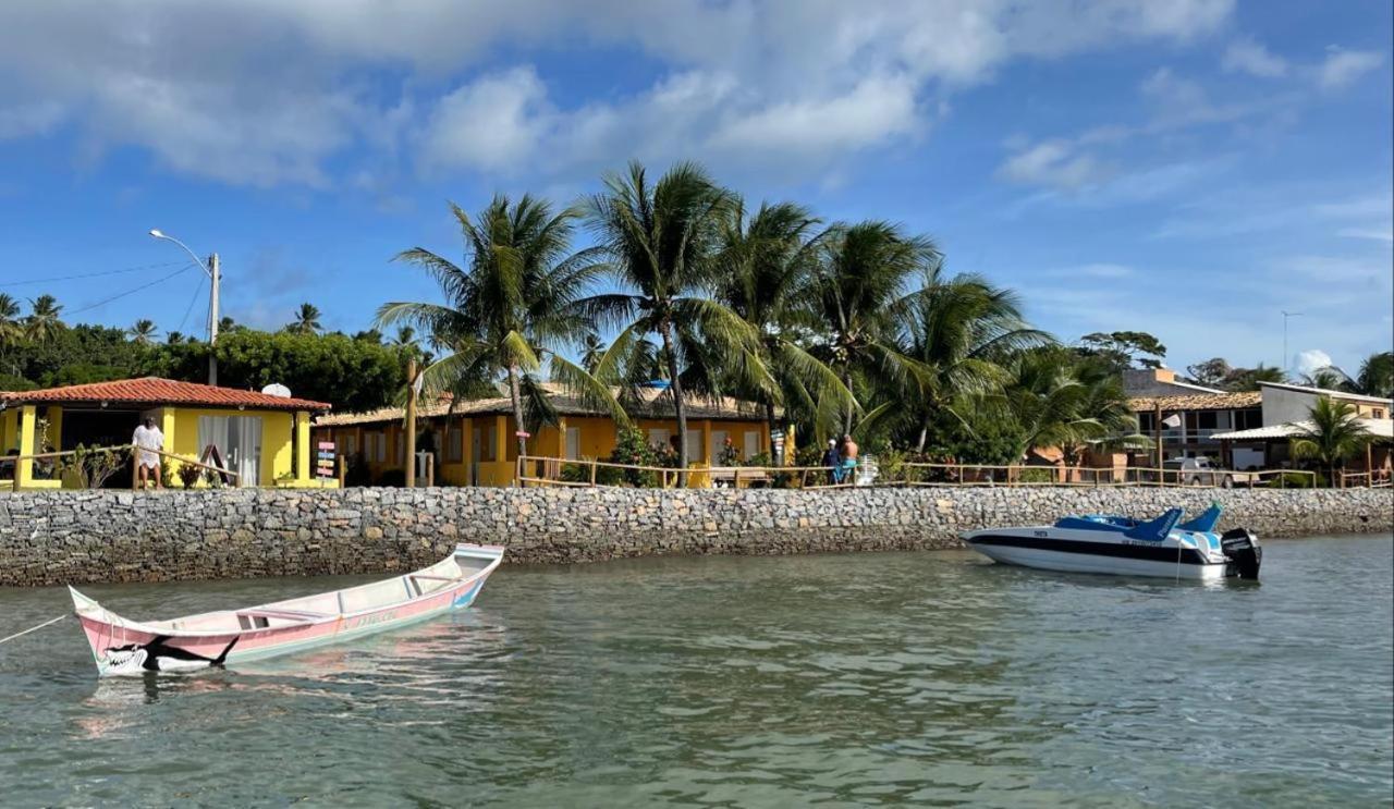 Pousada Grao De Areia Beira Mar Mangue Seco  Bagian luar foto