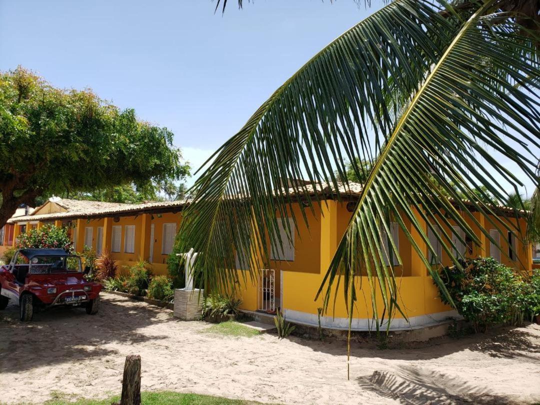 Pousada Grao De Areia Beira Mar Mangue Seco  Bagian luar foto