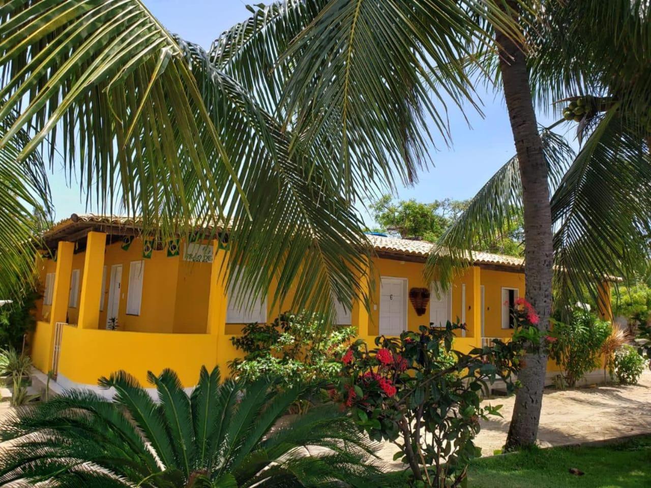 Pousada Grao De Areia Beira Mar Mangue Seco  Bagian luar foto