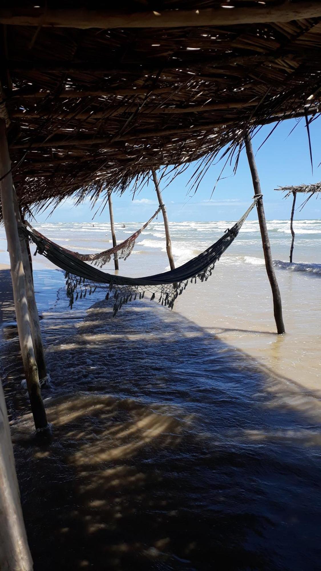 Pousada Grao De Areia Beira Mar Mangue Seco  Bagian luar foto