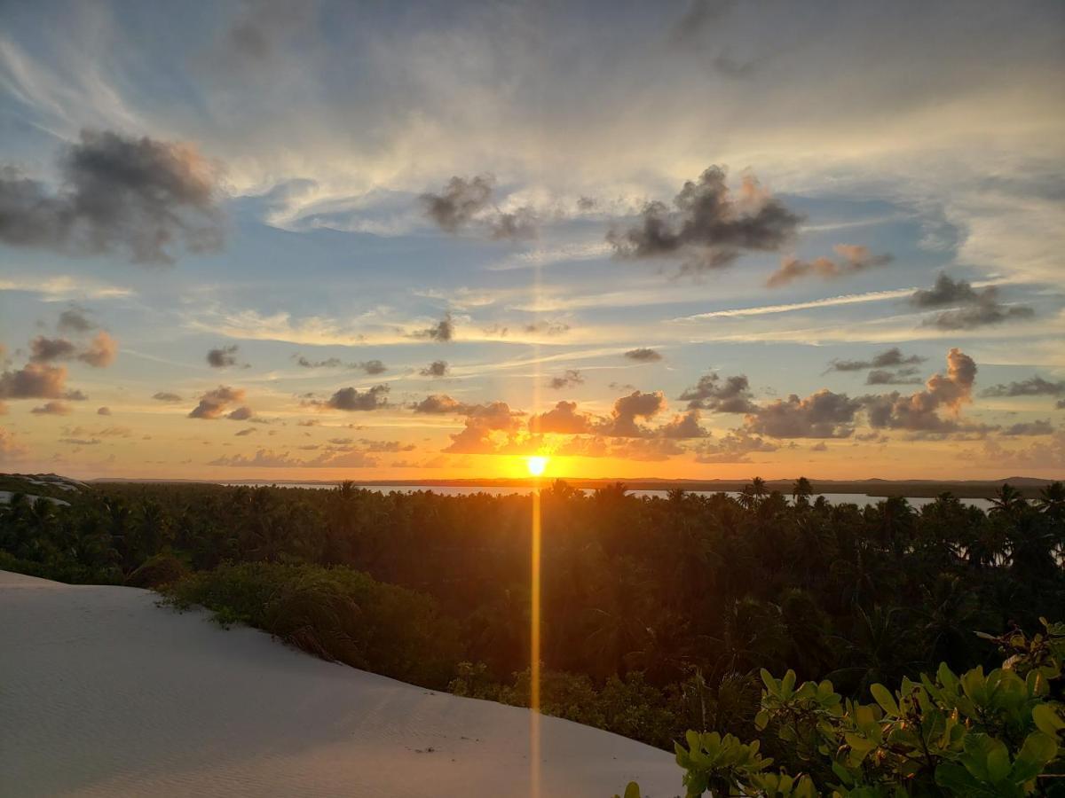 Pousada Grao De Areia Beira Mar Mangue Seco  Bagian luar foto