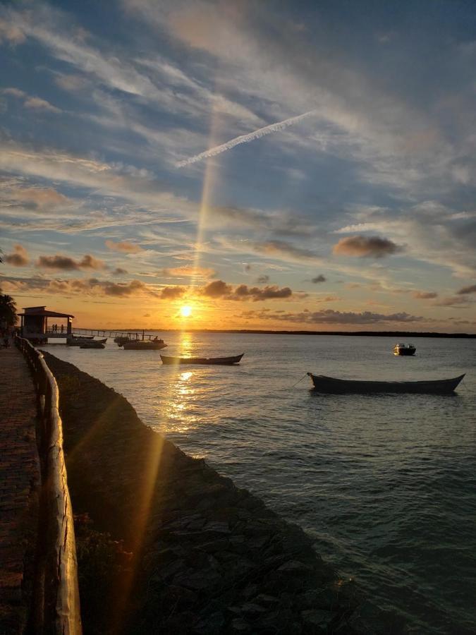 Pousada Grao De Areia Beira Mar Mangue Seco  Bagian luar foto